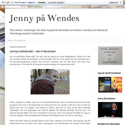 Jennys julkalender - den 4 december