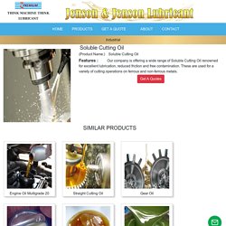 Industrial Soluble Cutting Oil