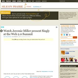 Watch Jeremie Miller present Singly at the Web 2.0 Summit