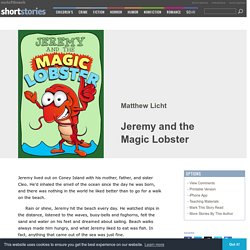 Jeremy and the Magic Lobster by Matthew Licht