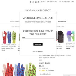 Buy Women Soft Jersey Garden Gloves