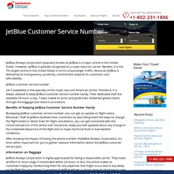JetBlue Customer Service Number +1-716-300-5981