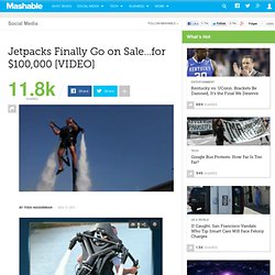 Jetpacks Finally Go on Sale...for $100,000