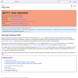 Jetty Wiki - Jetty