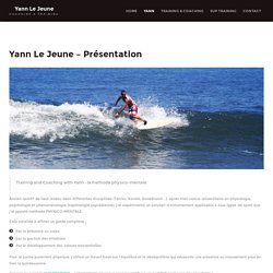 Site officiel de Yann Le Jeune