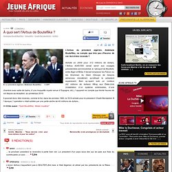 À quoi sert l'Airbus de Bouteflika ?