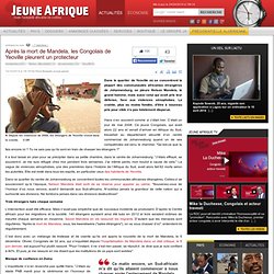 Après la mort de Mandela, les Congolais de Yeoville pleurent un protecteur
