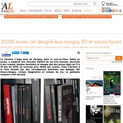 20.000 jeunes ont désigné leurs mangas, BD et romans favoris