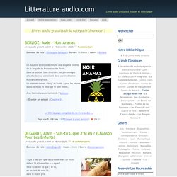 Livres audio gratuits de la catégorie Jeunesse