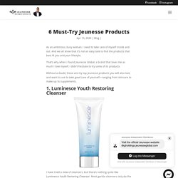 6 Must-Try Jeunesse Products - J-Webstore