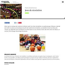 Jeux de récréation