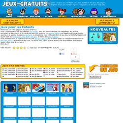 Jeux pour les Enfants sur Jeux-Gratuits.com