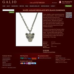 Chavin Jewellery, Panther Jewellery, Tribal Jewellery, Ethical Jewellery, SOS Childrens Charity, Panther Necklace