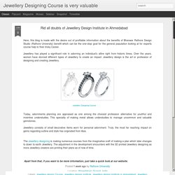Jewellery Design Course in Ahmedabad - BRDS