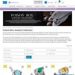 Poison Box Jewelry Collection at Wholesale Price