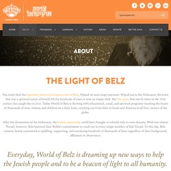 Know About World of Belz Jewish Community and Jewish Traditions