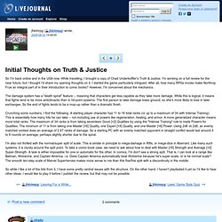 jhkimrpg: Initial Thoughts on Truth &amp; Justice