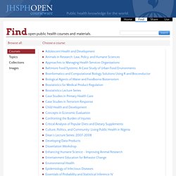 JHSPH Open