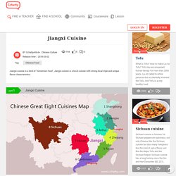 Jiangxi Cuisine - Article China - CCHATTY