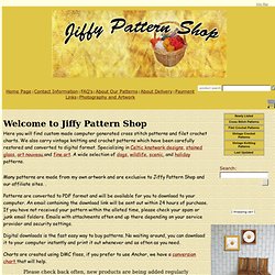 Jiffy Pattern Shop - Home Page