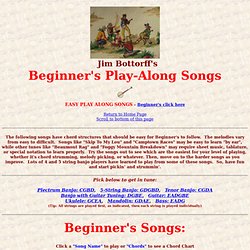 Jim Bottorff's Banjo Page