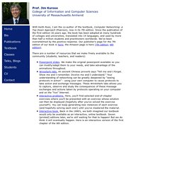 Jim Kurose: homepage