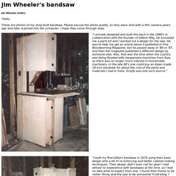 Jim Wheeler's bandsaw
