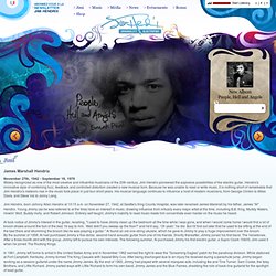 Site officiel de Jimy Hendrix