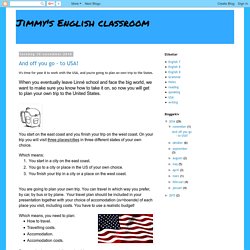 Jimmy's English classroom