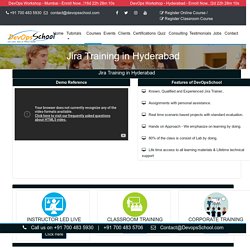 Jira Training in Hyderabad
