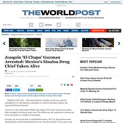 Joaquin 'El Chapo' Guzman Arrested: Mexico's Sinaloa Drug Chief Taken Alive