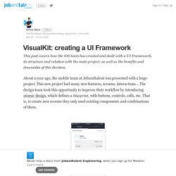 VisualKit: UI Framework (UIView - Theme - Stylable)