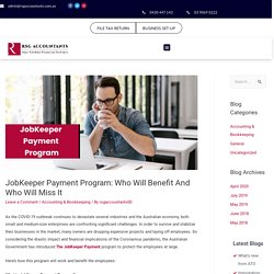 JobKeeper Payment Program for Australia