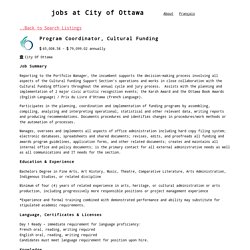 jobs at City of Ottawa