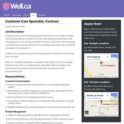 about.well.ca Jobs