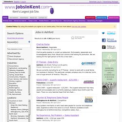 Jobs in Ashford