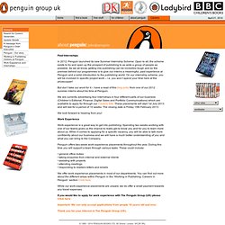 Jobs with Penguin - Penguin Books Ltd