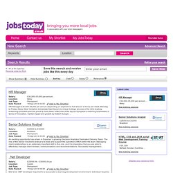 jobstoday Search Results