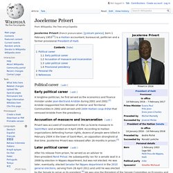 Jocelerme Privert - Wikipedia