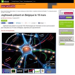 Jogtheweb présent en Belgique le 19 mars