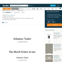 Johannes Tauler