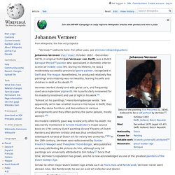 Johannes Vermeer