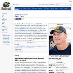 John Cena Facts for Kids