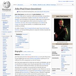 John Paul Jones (musicien)