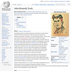 John Kennedy Toole