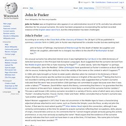 John le Fucker - Wikipedia