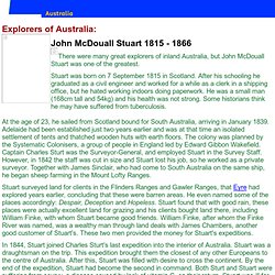 John McDouall Stuart