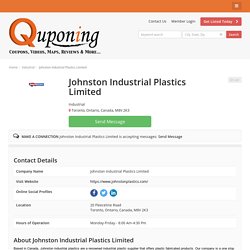 Johnston Industrial Plastics Limited - Industrial - Business Marketting