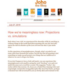 Joho the Blog (David Weinberger)