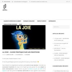 LA JOIE - GUIDE PRATIQUE SUR LES ÉMOTIONS